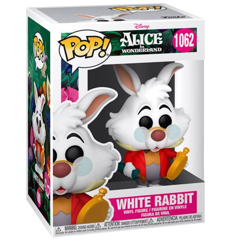 Игровая фигурка Funko POP! серии Алиса в стране чудес - Белый кролик с часами (55739): Пол Унисекс