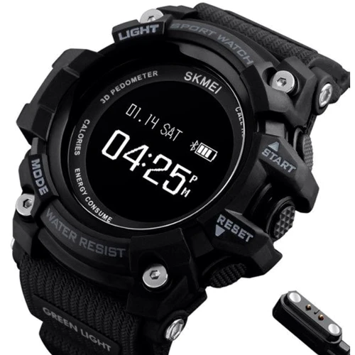 Наручний годинник Skmei 1188 Black: Механізм кварцовий