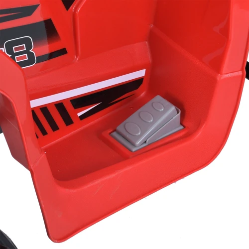 Дитячий електромобіль Bambi Квадроцикл червоний (M 6060EL-3(24V))