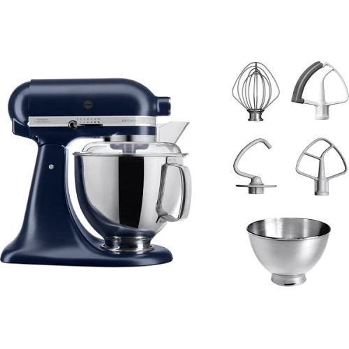 Кухонний комбайн KitchenAid Artisan 5KSM175PSEIB: Матеріал насадок металл/пластик