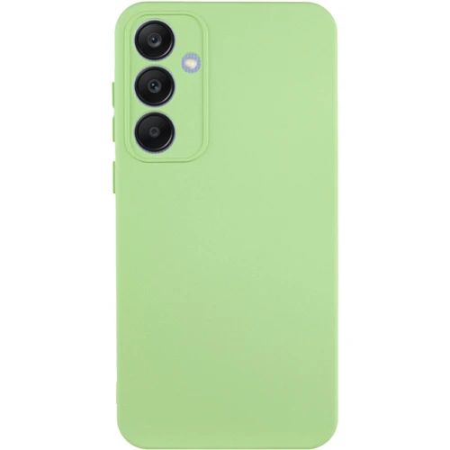 Чехол для телефонов TPU Case Getman Liquid Silk Full Camera Pistachio for Samsung S721 Galaxy S24 FE