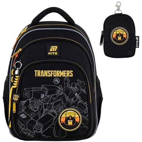 Набор Kite рюкзак + пенал + сумка для обуви 763S Transformers (SET_TF25-763S) фото 13