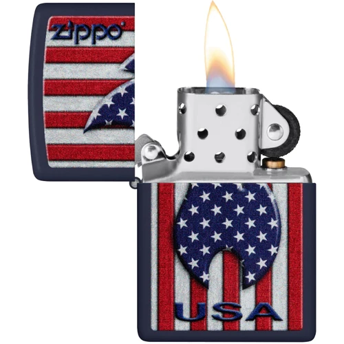 Запальничка Zippo Patriotic Flame Design 48560 фото 4