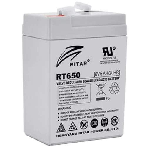 Ritar AGM RT650, 6V-5Ah (RT650)