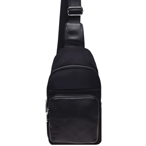 Мужская сумка-слинг Ricco Grande черная (K16452-black)