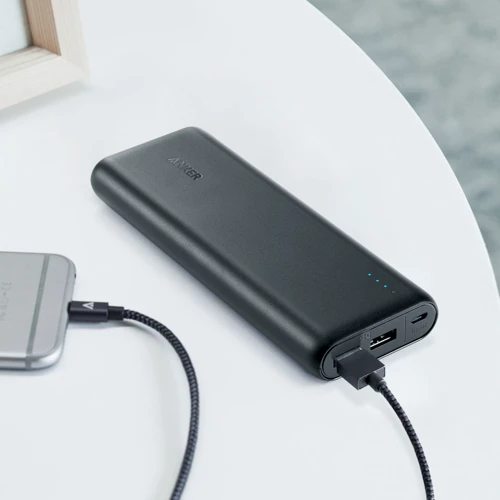 Зовнішній акумулятор ANKER Power Bank PowerCore V3 20100mAh Black (A1271H12): Ємність батареї, мАг 20100