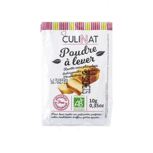 Разрыхлитель теста Culinat органический 8х10 г (3278584930014)