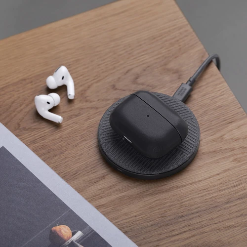 Чехол для наушников Native Union Leather Black (APPRO-LTHR-BLK-AP) for Apple AirPods Pro фото 5