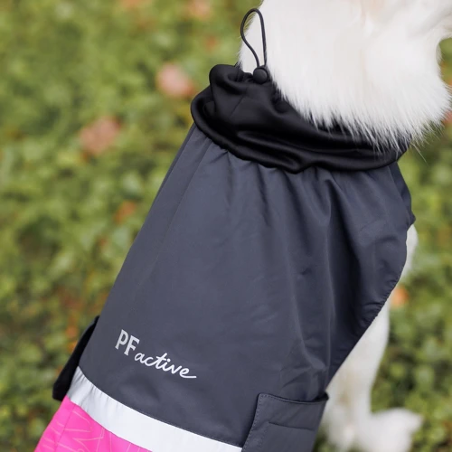 Попона Pet Fashion ROY малиново-сіра 2XL (4823082432912): Розмір 2XL