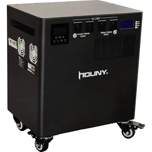 Зарядная станция Houny 8448Wh 5000W: Особенности модели Дисплей