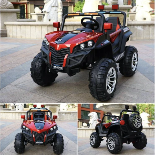 Электромобиль Kidsauto Багги 1199 Red Spider 4WD лак (JM-1199red): Максимальная скорость, км/ч 7