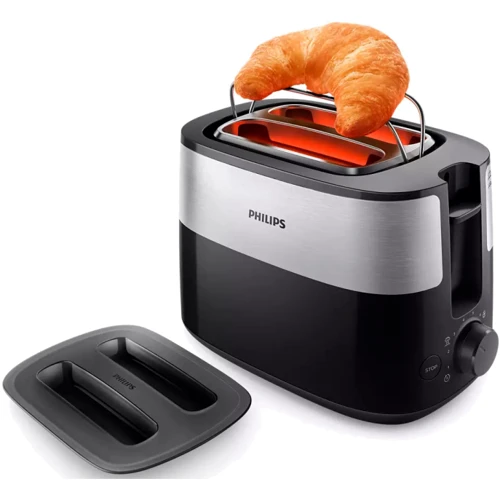 Тостер Philips Daily Collection HD2517/90: Материал корпуса Пластик
