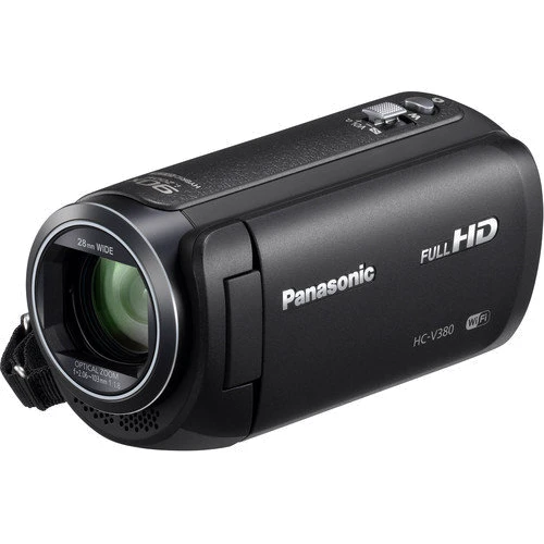 Цифровая видеокамера Panasonic HC-V380K Black: Экран 3" (460800), сенсорный