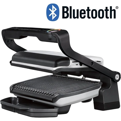 Электрогриль Tefal OptiGrill Smart GC730D: Тип Электрогриль прижимной