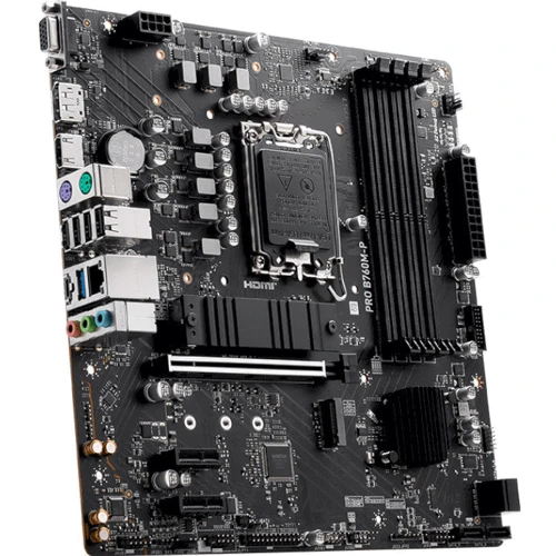 MSI Pro B760M-P: Разъемы на задней панели USB 2.0, USB 3.2 Gen 1