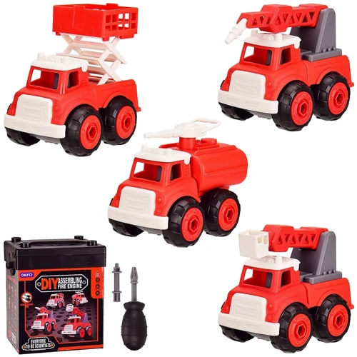 Конструктор с инструментом Пожарная машина 3009 (1888280): Производитель Noname