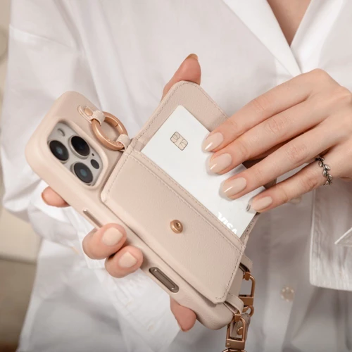 Чохол для iPhone Switcheasy Pouch M Wallet Phone Case with Stand Rose (MPH67P264RS24) для iPhone 16 Pro Max фото 11