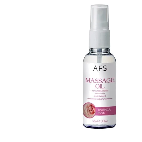 Массажное масло AFS Production с ароматом розы, 50 мл: Тип Масло