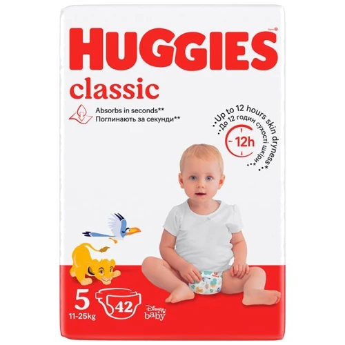 Huggies Classic 5 Jumbo 42 фото 7