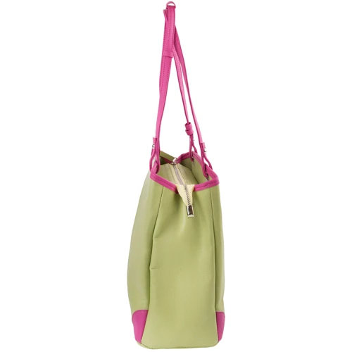 Женская сумка тоут Laskara салатовая (LK-10242-green): Пол Женский