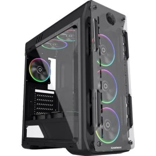 Корпус GameMax G510 Optical Black: Мощность БП, Вт нет