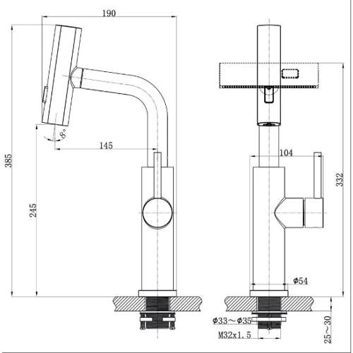 Смеситель для кухонной мойки Nett LW-35 White