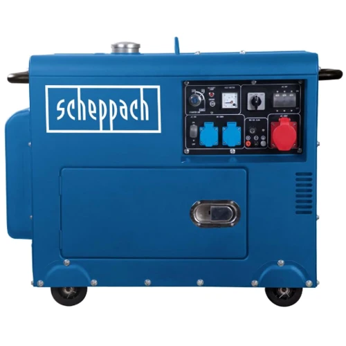 Генератор дизельний Scheppach SG5200D: Тип електростанції дизельний