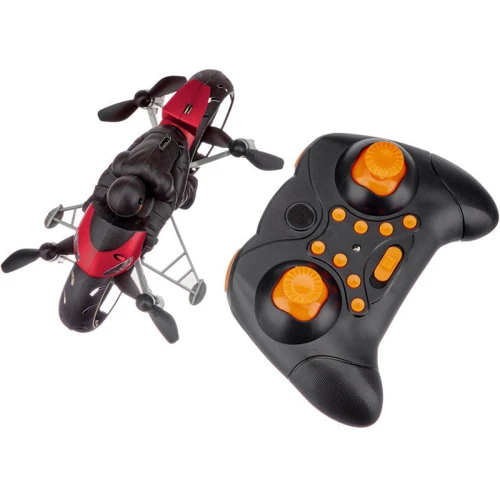 Квадрокоптер ZIPP Toys Flying Motorcycle Красный: Управление/Передатчик Пульт д/у