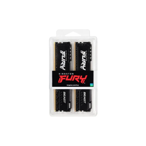 Kingston FURY 16 GB (2x8GB) DDR4 3200 MHz Beast Black (KF432C16BBK2/16): Объем модуля памяти, ГБ 16