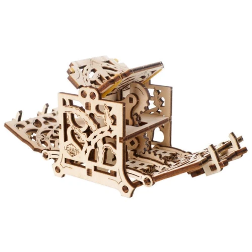 Механічний 3D пазл UGEARS "Сховище Дайс: девайс для настільних ігор" (70072) фото 3