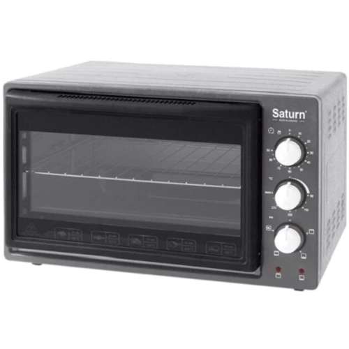 Електрична духовка настільна Saturn ST-EC3404 Gray