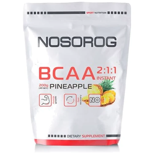 

Nosorog Nutrition Bcaa 2:1:1 200 g /36 servings/ Pineapple