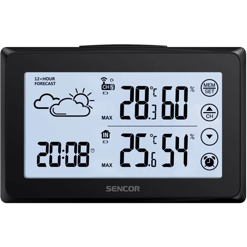 Електрична станція погода Sencor SWS 2850: Тип Метеостанция
