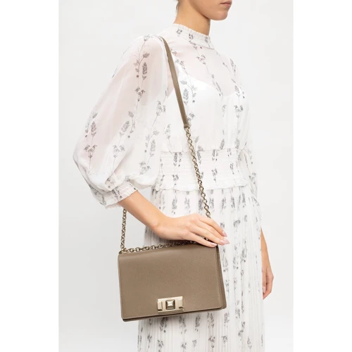 Женская сумка кросс боди Furla Mimi' S Crossbody светло-коричневая (BVD6NMBARE000FAN00): Тип ручки Длинная ручка, Плечевой ремень, На цепочке