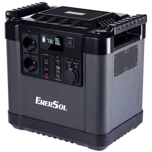 Зарядная станция EnerSol 2200Wh 2000W (EPB-2000N): Емкость аккумулятора, Вт/ч 2200