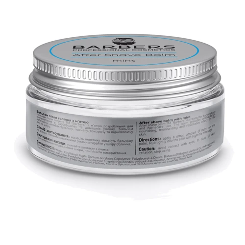 Barbers Mint 100 ml Бальзам после бритья с мятой: Страна производитель Украина