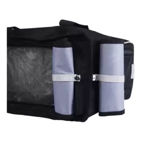 Сумка-переноска Do Do Pet Classik Black M 44х18х31см черная (6931233200028) фото 5