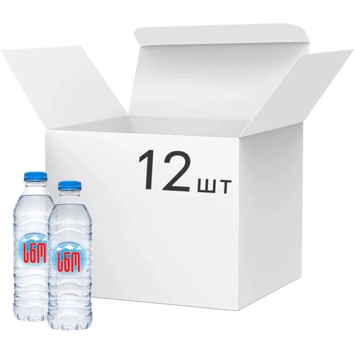 Упаковка минеральной природной негазированной воды SNO 12х0.5 л (4860102580017_12)
