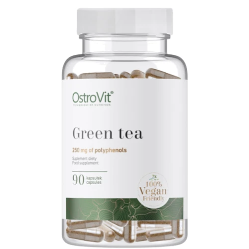 OstroVit Green Tea Зеленый чай 90 веганских капсул