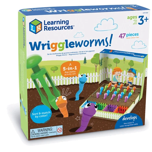 Обучающий игровой набор сортер Learning Resources Поймай червячка (LER5552)