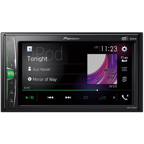Pioneer DMH-A3300DAB (без приводу): Формфактор 2DIN