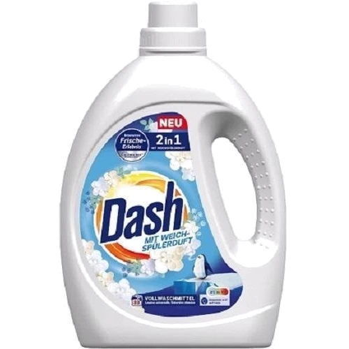 Гель для стирки универсальный Dash Frische VollWaschmittel 2in1 80 циклов 3.6 л (4012400503124)