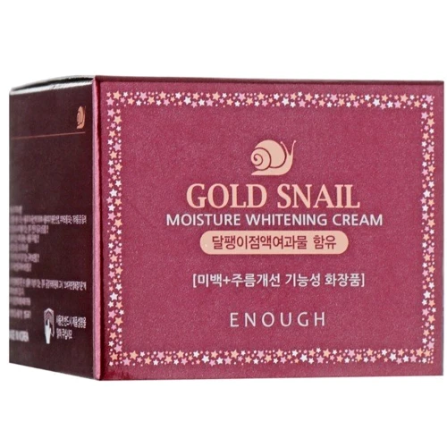 Enough Gold Snail Moisture Whitening Cream Крем с муцином улитки 50 ml: Пол Для женщин
