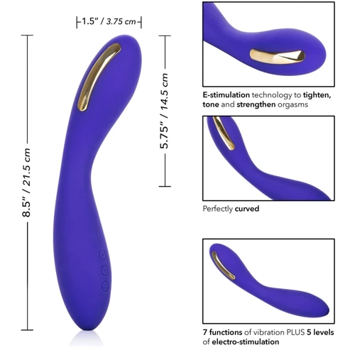 CalExotics Impulse Estim Wand электростимулятор с вибрацией, 14.5x3.75 см