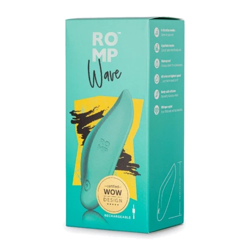 Вибратор для клитора Romp Wave Lay-On Vibrator, 11.6х5.3 см