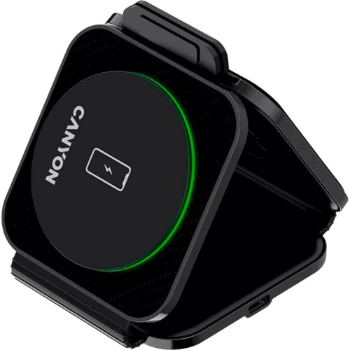 Зарядний пристрій Canyon Wireless Charger WS-305 3in1 15W Black (CNS-WCS305B) для iPhone 16 I 15 I 14 I 13 I 12 series, Apple Watch and Apple AirPods: Тип беспроводное