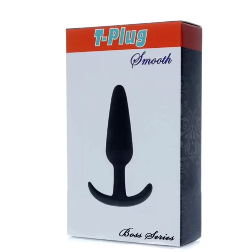 Анальная пробка Boss Series - T Plug Smooth Black (BS6700065)