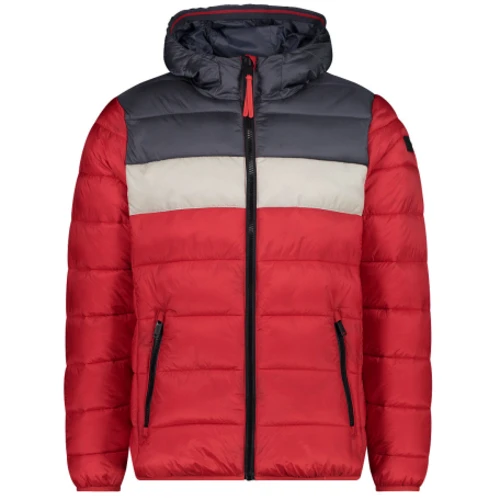 Куртка CMP Man Jacket Fix Hood (30K2757-C929) 54 червоний демісезон з капюшоном