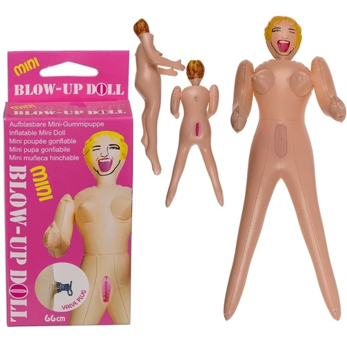 Надувная мини кукла Mini Blow-Up Doll Blond Hair, 66 см