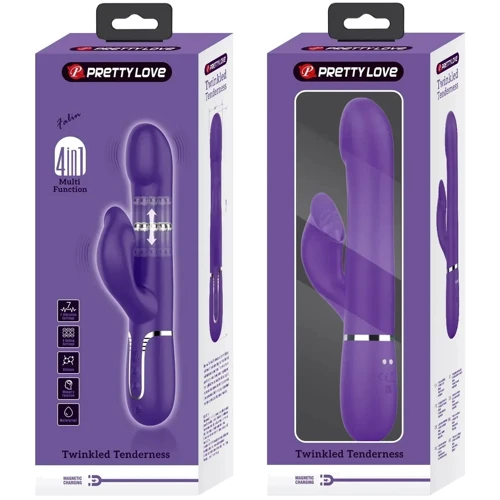 Вибратор LYBAILE Pretty Love Twinkled Tenderness Falin Dark Purple (BW-500012-2)